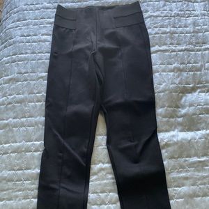 Zara tuxedo style black leggings